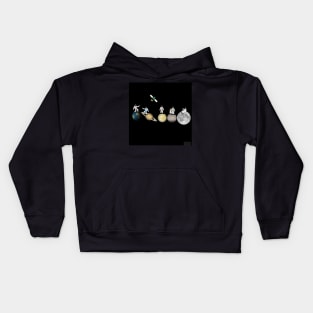 solar system Kids Hoodie